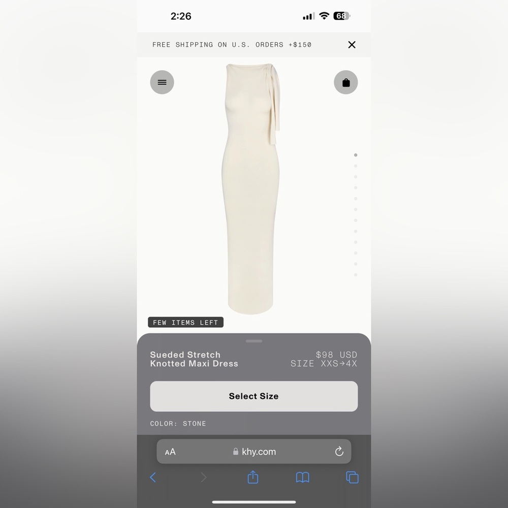 Khy by Kylie Jenner dress